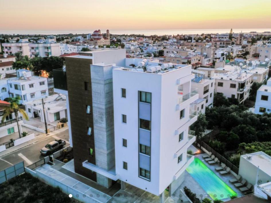 Olive Shared Pool Apartments Paphos Esterno foto