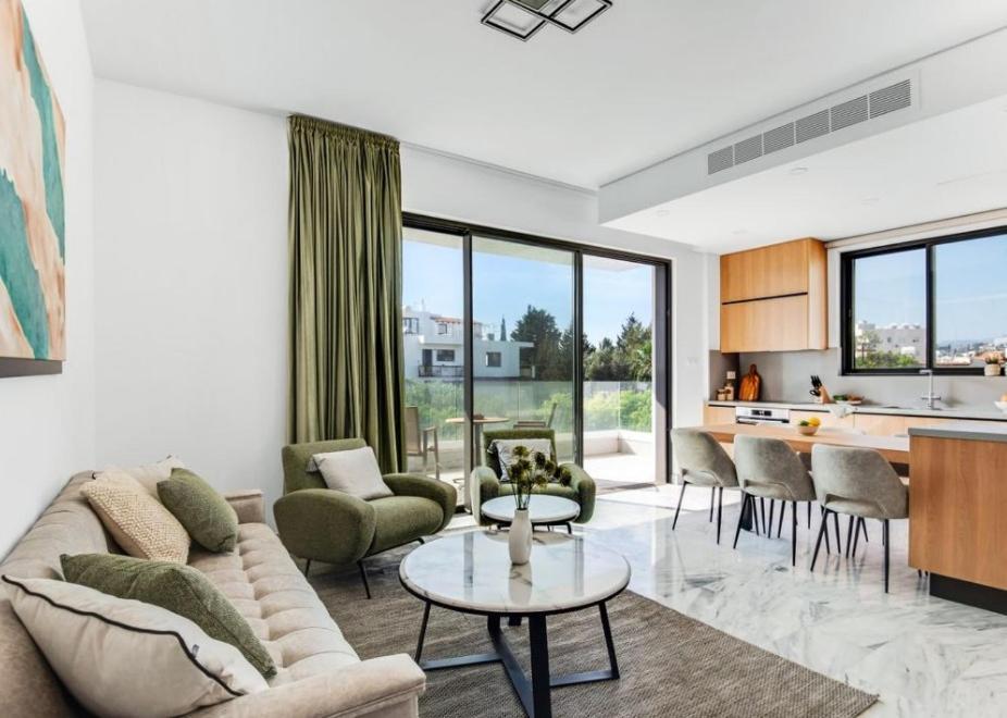 Olive Shared Pool Apartments Paphos Esterno foto